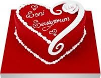  Ankara Beypazar Kurtulu iekiler Seni seviyorum yazili kalp yas pasta